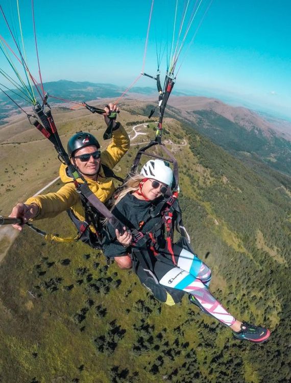 tandem paragliding in zlatibor