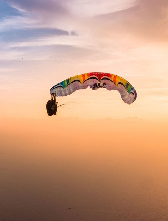 acro paragliding training